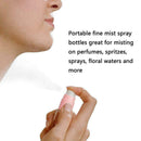 2Pcs Portable Spray Refillable Bottles Kit Plastic Bottle PET New Y9T8