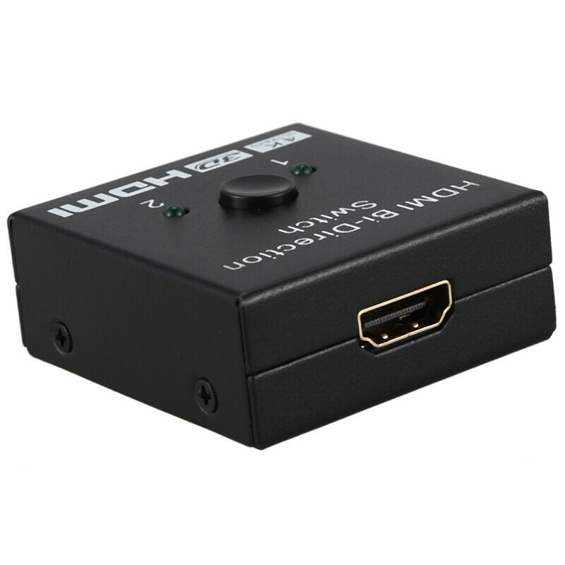 HDMI Switcher 2 Ports Bi-direction Manual Switch 2 x 1 / 1 x 2 HDMI Hub-HDC Q9Q7