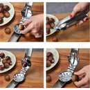 Stainless Steel Chestnut Clip Nut Opener Hard Sheller Walnut Remover Tools