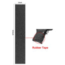 Multifunctional Grip Tape For Cell Phones Cameras Tools Rubber 5cmx21.5cm Black