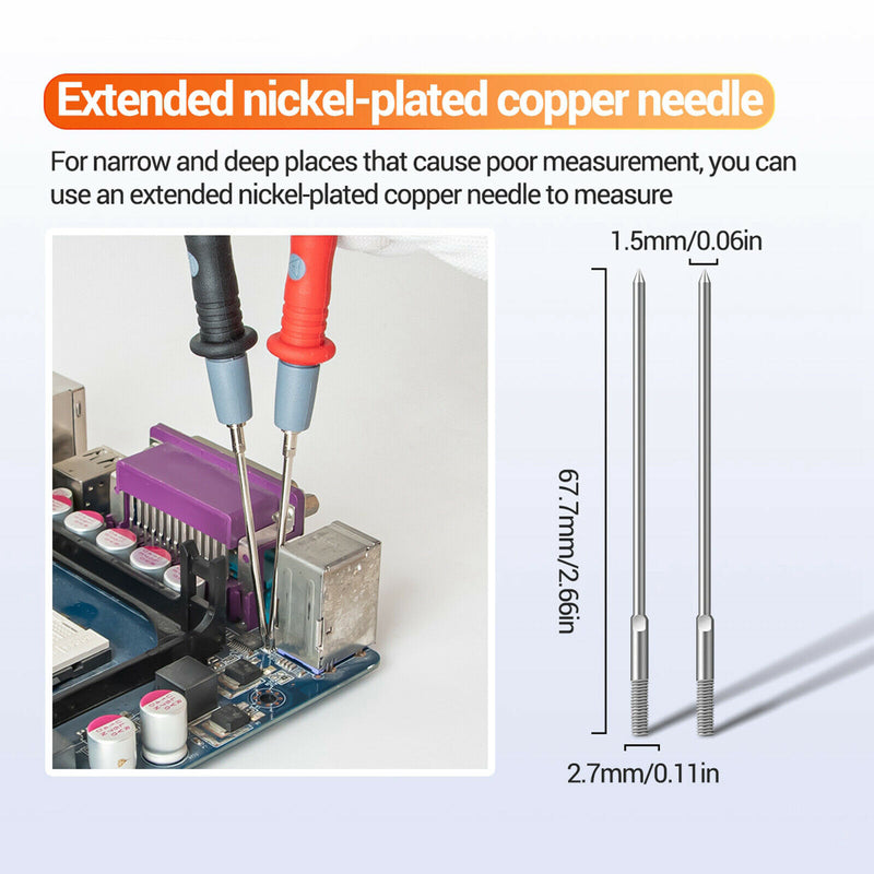 22 in 1 Electronic Test Leads Kit, Digital Multimeter Leads, with Alligator