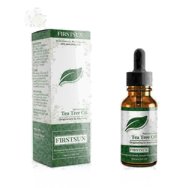 10ml 100 Tree Pure Essential Oil Face Care Skin Acne Treatment Oil High T7S7
