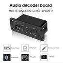 BluetoothMP3 Player Decoder Board 2x 3W Speaker Car FM Radio Module 5V TF USB OZ