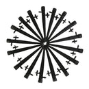 50 Pieces Adjustable Irrigation Drippers Water Drip Emitters for Flower Beds