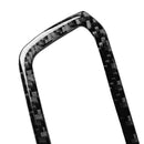 2PCS Carbon Fiber Headlight Switch Button Cover Trim Fit for BMW 3 Series G