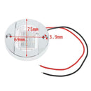 3'' Marine Boat LED Cabin Deck Courtesy Light Stern Transom Lights Blue