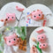 Cute Pink Pig Pattern Protective Cover Shockproof Silicone Case for Airpods 1/2