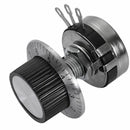 Carbon Linear Variable Potentiometer with Diameter Knob, WTH118-2W 10K Ohm