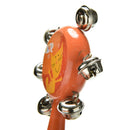 Whistle Hand Rattles Cartoon Animal Wooden Hand Bells Baby Kid Musical ToyOZ