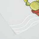 1Pc Cactus PVC Waterproof Cases  A5 File Folder Storage Pencil Ba Gw