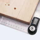 2 in 1 Digital Angle Ruler 360 Degree 200mm Electronic Digital Angle Meter