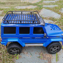 RC Car Roof Luggage Carrier, RC Car Roof Rack Metal Luggage Bracket with 6pcs
