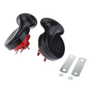 1x Pair Of Electric Horn Car Auto Vehicle Spare Siren Audio Loud Sound