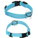 Pet Dog Puppy Cat Kitty LED Flashing Light Collar Multicolor Adjustable S