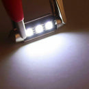 10X 39mm 3LED 5050 SMD C5W CANBUS Error Free Festoon Dome Light Lamp Bul WXD