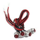 4 LED Car Alarm Warning Indicator Truck Boat Dash Light Lamp new f f