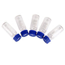 5x 2ml Transparent screw chromatographic bottle autosampler headspace vials  Ew