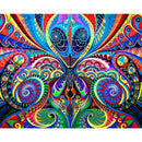 Flower Diy 5d Diamond Painting Fantasy Flower Diamond Embroidery Geometric