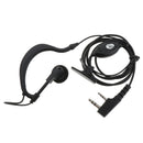 2 PIN Two Way Radio Ear Hook Interphone Earphone For BAOFENG UM