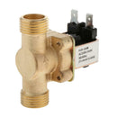1/2 Inch Electric Solenoid Valve DC12/24/220V Solar Coil Valve for Water DC220V