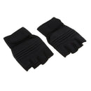 Half Finger Breathable Anti-Slip Climbing Cycling Fishing Gloves Black