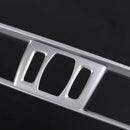 For BMW X1 F48 2016-2018 Accessories ABS Matte Chrome Console Air- U5A1