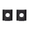 1/2-inch Steel T-Slot Nut Black Oxide Plated Grade 8.8 Tapped Through 5pcs
