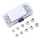 80Pc M3  M5 M6 M8 Carbon Steel Plated Four Prong Furniture T Nuts Blind Nut