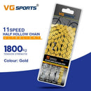 Vg Sports Ultralight 11 Speed Bicycle Chain Bike Chain 116L Mountain Mtb Ro