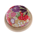 Wood base needle pin cushion pillow needles holder sewing craftstitchneedleworOZ