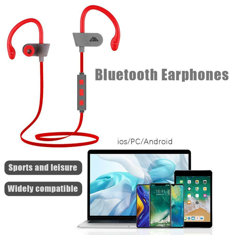 E260 Wireless Sweatproof Bluetooth Earbuds Sports Stereo Earphones with Mic