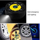 Car Air Pump Digital Tire InflatorLED Light Mini Car Air Pump 12V DC Electr