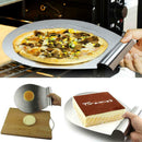 Stainless Steel Cake Pizza Shovel Transfer Cake Tray Moving Plate Cake Lift P3A7