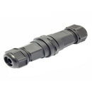 Black RJ45 M25 IP67 Protection Double-ended Waterproof Connector Plastic  DON