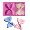 Bow-knot Silicone Fondant Mold Bake Cake Border Decor Sugar Icing Paste Mould BX