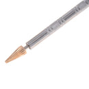 Brass Top Edge Dye Roller Oil Pen Applicator Belt Finisher Leather Diy Craft3C