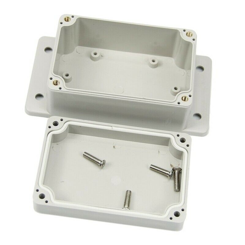 White Waterproof Plastic Electronic Project Box Enclosure Case 100Ã—68Ã—50MM