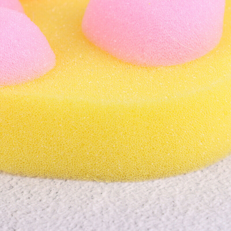 3pcs/set Cute Fruit Shaped Bath Sponge For Body Cleaning Lovely Baby Body Spo FT