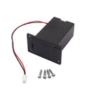 Black 9V Battery Compartment Cover Case Holder for Guitar Accessory