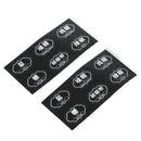 2 Sheets 12 PcsSpecial Waterproof Label For Seasoning Jar Salt MSG Label StS Hn