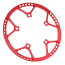 45T 47T 53T 56T 58T Chainring 130 BCD Single Speed Chain Ring Red 56T Aluminum