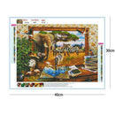 5D DIY Full Drill Diamond Painting Animals Cross Stitch Embroidery Mosaic