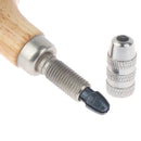 Jewelers Pin Vise Vice Wooden Handle Twisting Wire Wrapping Drill KitB uW