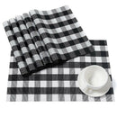 Placemats, Table Mats,Placemat Set of 6 Non-Slip Washable Place Mats,Heat R