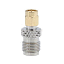 Electronics RF Coaxial Adapter SMA Male to TNC Female RF Connector A