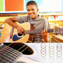 26pcs Guitar Part Accessories Kit Acoustic Folk Guitar Strings with 8 Picks A