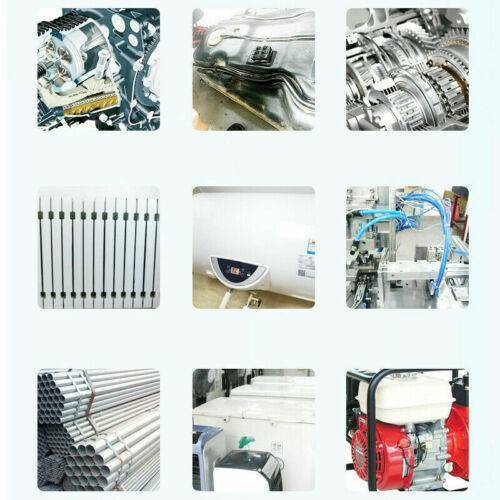 Industrial Heat Resistance Cold Weld Metal Repair Paste Adhesive A&B Gel 50G.