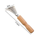 2pcs Dirt Remover Travel Salon Portable Rake Cleaning Tool Hair Brush Cleaner