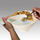 Creative Handle Separated Bowl With Handle Home Isolated Bowl With Snack Se