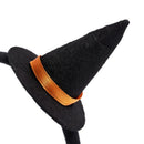 Halloween Hat Hair Band, Mini Witch Cap Bar Dress Up Halloween Performance  K8F1
